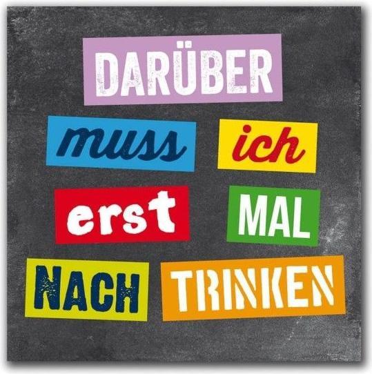 Produktbild Familie von Quast Magnet - Darüber muss ich erst mal nach trinken (1 x)