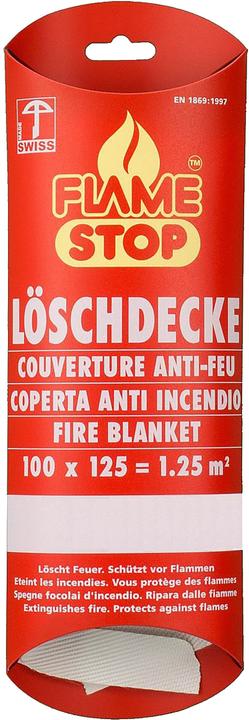 Mentrex Couverture anti-feu FlameStop 100 x 125 cm