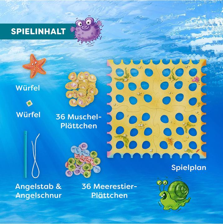 Actual product image Haba Seebastian Seestern (German, English)