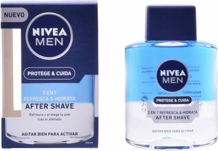 Produktbild NIVEA MEN MEN PROTEGE & CUIDA after shave 2 en 1 100 ml (Aftershave Lotion, 100 ml)