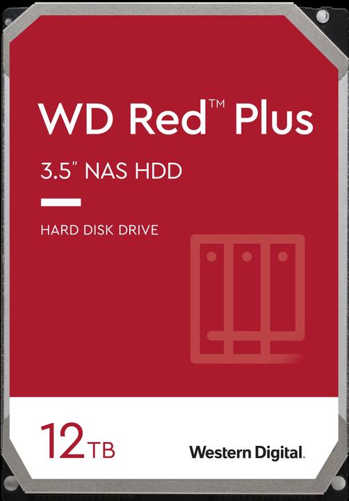 Image du produit WD Red Plus (12 To, 3.5", CMR)