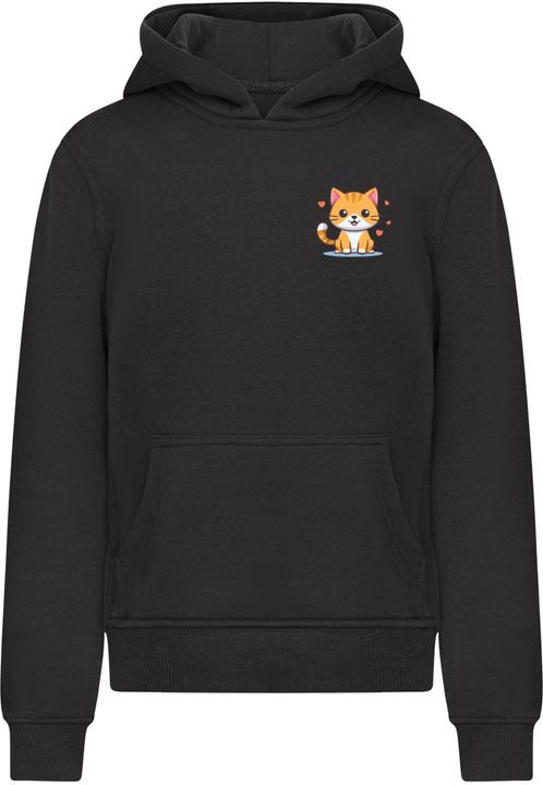 Immagine prodotto Merchcode Kids Cute Cat - Basic Hoody - 184763 (134)