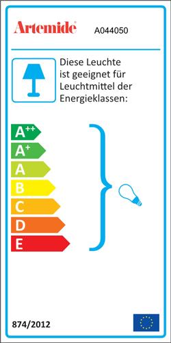 Energie-Label Artemide Tolomeo Micro Faretto (267 lm, E14)