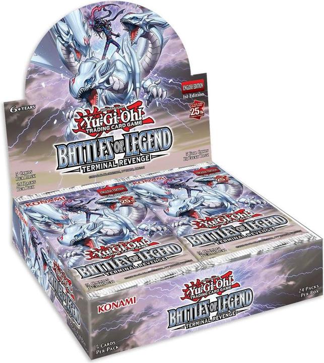 Yu-Gi-Oh . TCG - Battle of Legend: Terminal Revenge Booster Pack Display (Englisch, Booster Display)