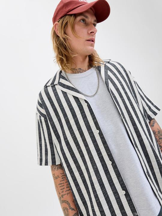 Image du produit Jack & Jones Jorsummer Structure Ss Shirt Styd Ss25 (L)