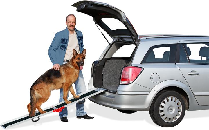 Produktbild Karlie Hunderampe Aluminium (Hund, Faltbar, Atmungsaktiv)