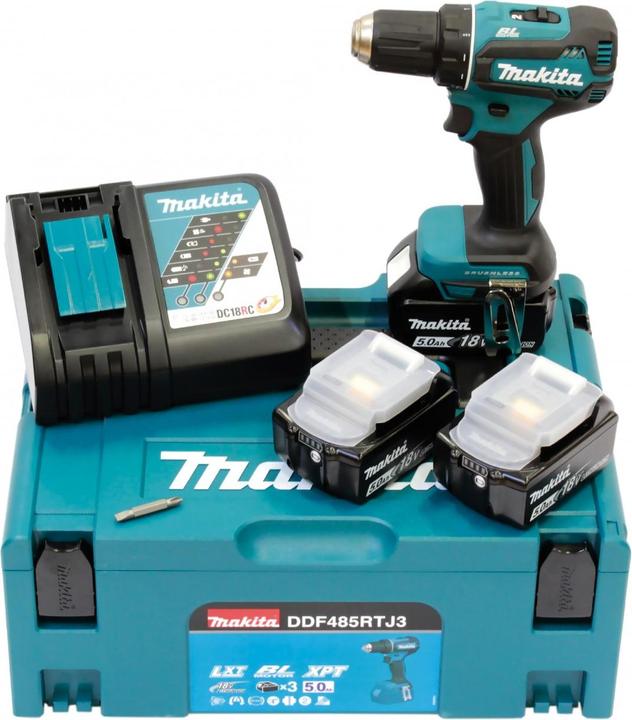 Image du produit Makita DDF485RTJ3 (Fonctionnement sur batterie)