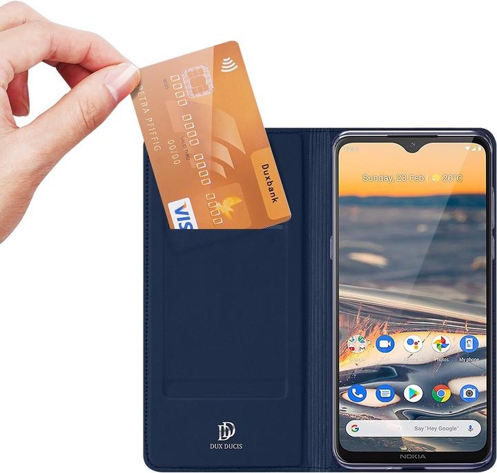 Produktbild Dux Ducis Nokia 5.3 - Flip Folio Case dunkelblau (Nokia 5.3)