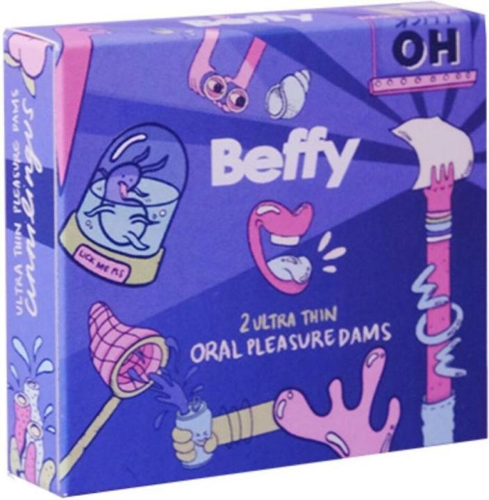 Immagine prodotto Asha International Beffy Lickpads salviette per il sesso orale (2 pz.)