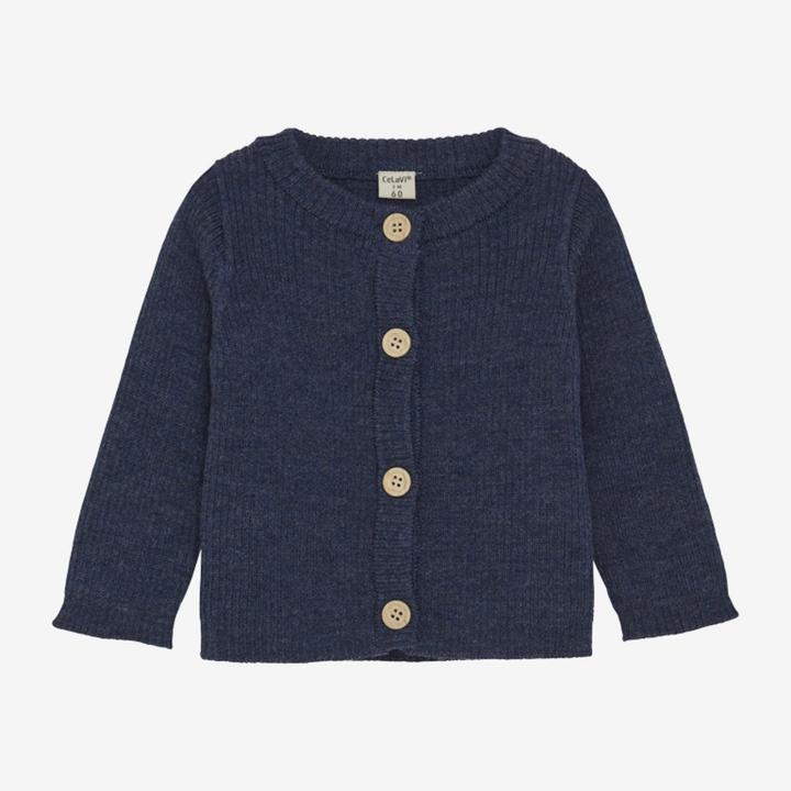 CeLaVi Baby-Strickjäckchen aus Merinowolle