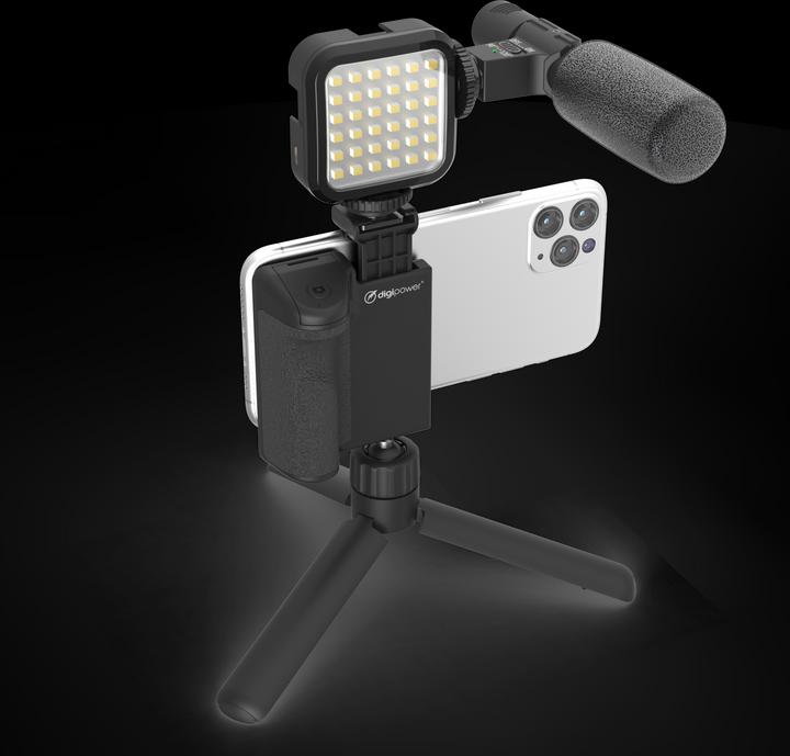 Vlogging Kit Follow Me (4-teilig) (Kunststoff)