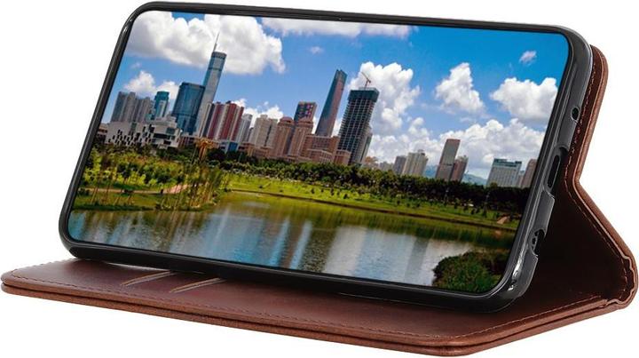 Produktbild Cover-Discount Google Pixel 5 - Stand Flip Case Hülle braun