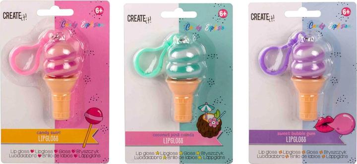 Image du produit Canenco Porte-clés Create It! Candy Explosion Lip Gloss Ice Cream