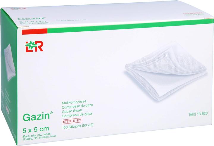 Immagine prodotto Gazin Mullkompresse 5x5cm 8fach steril
