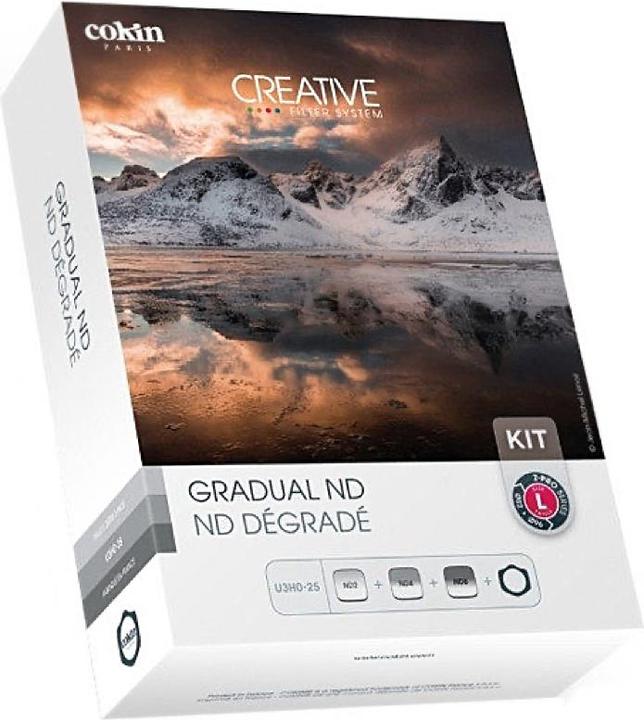 Image du produit Cokin U3H0-25 Kit Pro ND GR L (Z) (Filtre gris neutre, Adaptateurs de filtre, 105 mm)