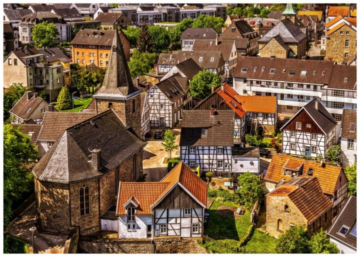 Actual product image Bluebird 70035 Puzzle 1000 pcs. Old Village (1000 pieces)
