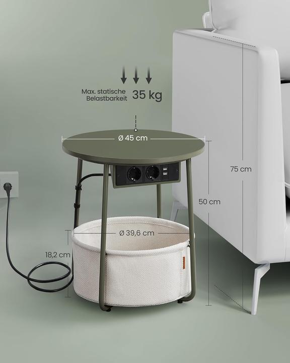 Actual product image Vasagle Plugin (45 x 45 x 50 cm)