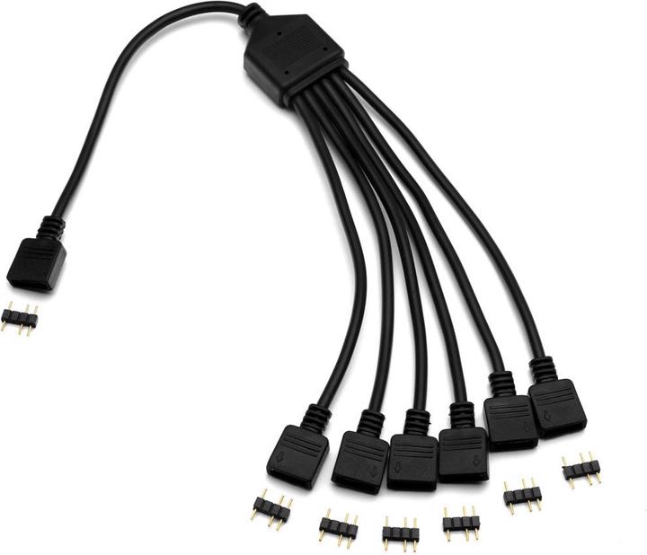 Immagine prodotto EKWB EK-D-RGB Cavo sdoppiatore D-RGB a 6 pieghe