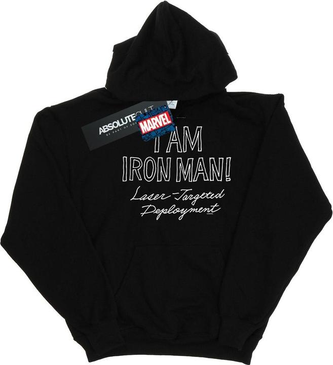 Immagine prodotto I Am Iron Man Felpa con Cappuccio Uomo (5XL)