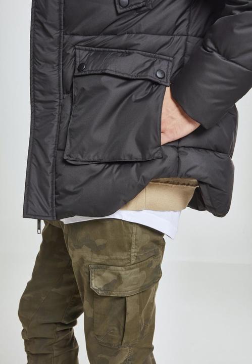 Immagine prodotto Urban Classics Giacca con cappuccio in pelliccia sintetica (M)