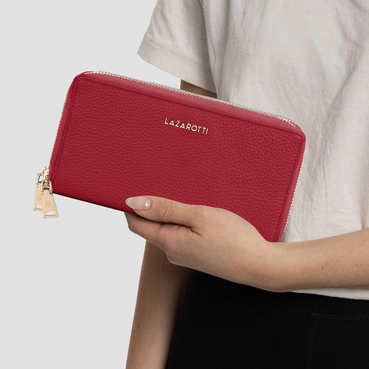 Image du produit Lazarotti Bologna Leather Portefeuille en cuir avec protection RFID 20 cm