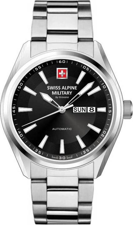 Produktbild Swiss Alpine Military 7090.2137 Automatik Herrenuhr 43mm 10ATM (Analoguhr, 43 mm)