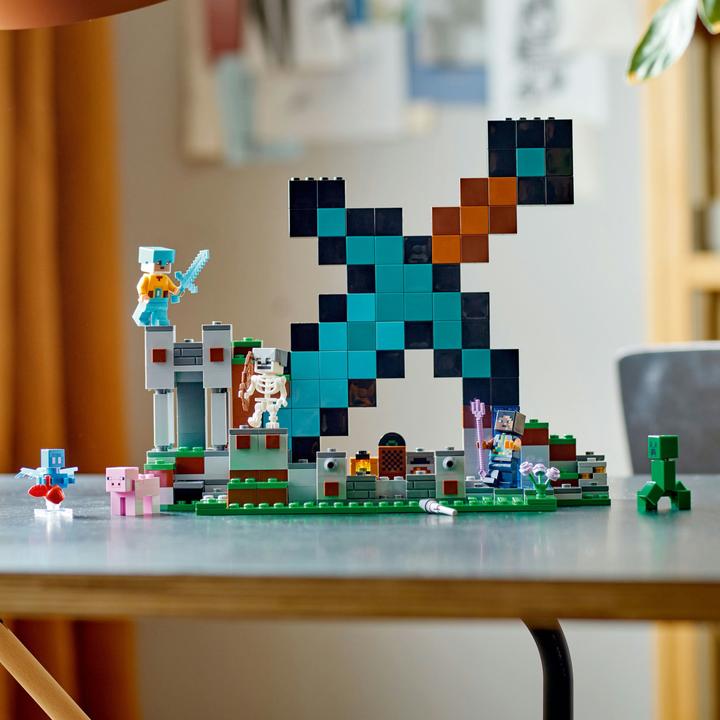 Produktbild LEGO Der Schwert-Aussenposten (21244, LEGO Minecraft)