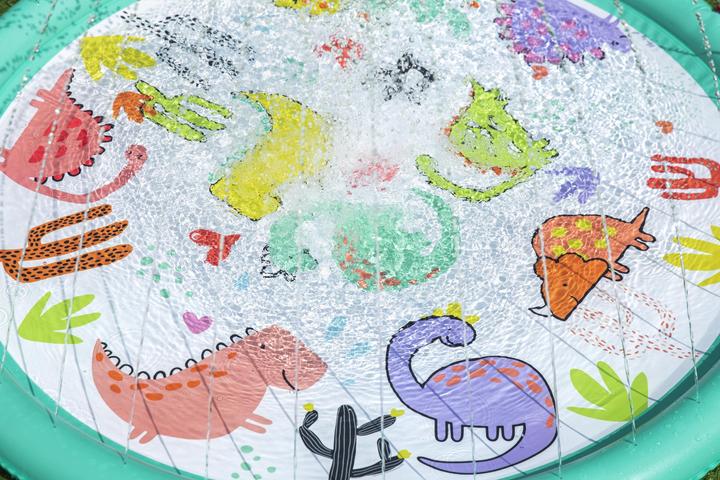 Image du produit Bestway Tapis à eau pour enfants Desert Dino 1,22 m