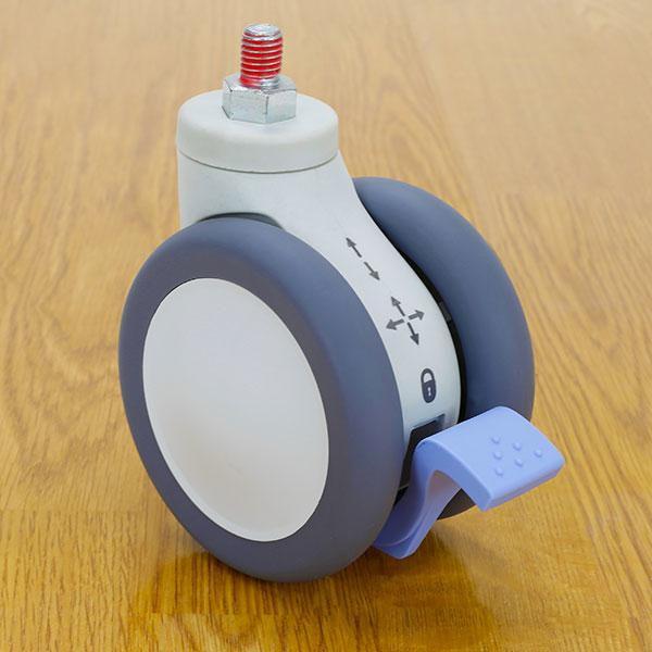Immagine prodotto Ergotron SV 3-Function - Ruote bloccabili per carrello
