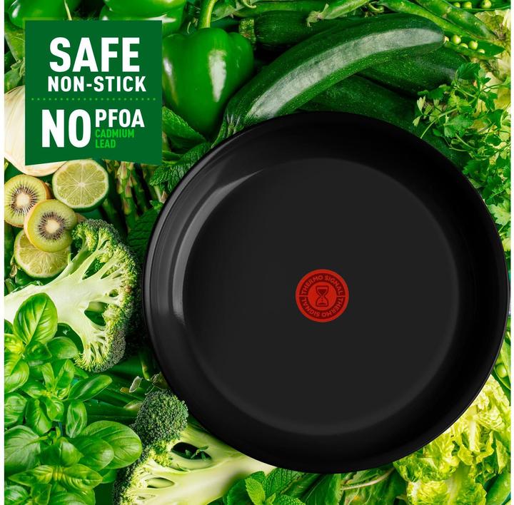Produktbild Tefal Bratpfanne Renew Black On 28cm (28 cm, Bratpfanne, Aluminium, Keramik)