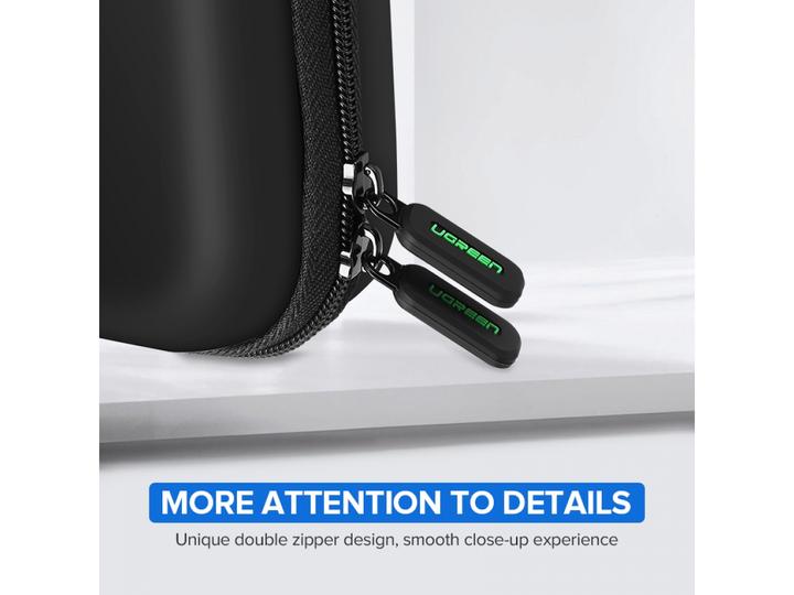 Actual product image Ugreen Small bag for notebook, power supply unit, cable, adapter and accessories