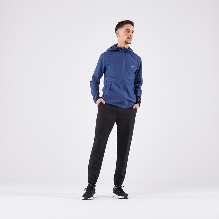 Kiprun Laufhose lang Herren atmungsaktiv - Run 100 Dry schwarz (W34/L34)