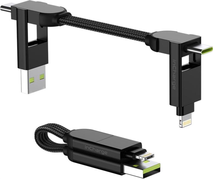 Actual product image Rolling Square inCharge X (0.07 m, USB 2.0, 100 W)
