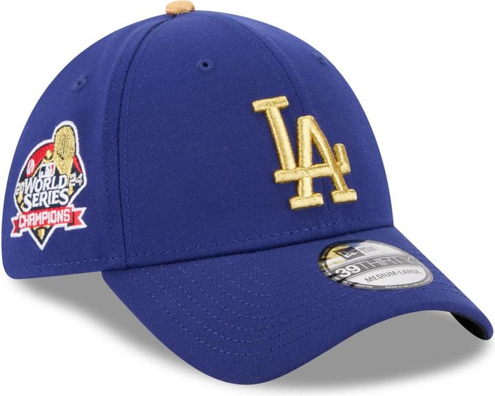 Actual product image New Era 39Thirty Cap - MLB GOLD Los Angeles Dodgers - M/L (M/L)
