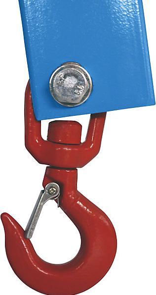 Produktbild Janssen Hydraulik-Technik Werkstattkran BLUE, TF 500 kg, Fahrgestell gespreizt, Hydraulik doppelt wirkend