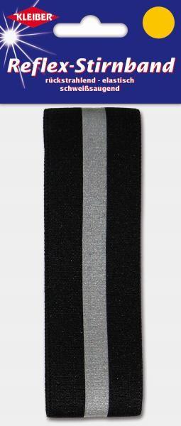 Actual product image Kleiber Reflective headband 04 black