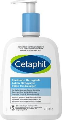 Cetaphil Moisturizing Face and Body Cleanser Emulsion for Sensitive, Dry, and Tolerant Skin - 470ml (Reinigungstücher, 470 ml)