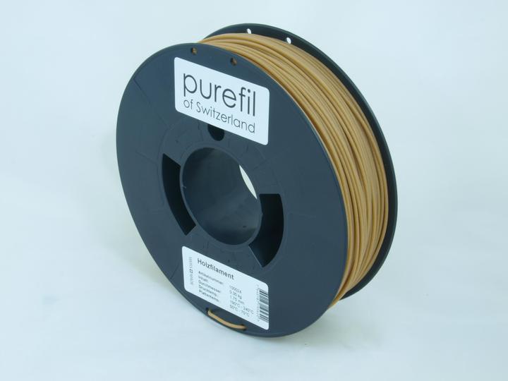 Actual product image Purefil Filament (PLA, 1.75 mm, 350 g, Brown)