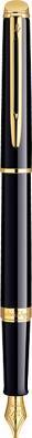Actual product image Waterman Hémisphère (Gold, Black lacquer, 1 x)