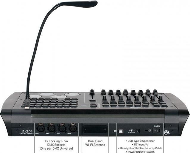 Produktbild American Crew DJ LINK 4 universe draadloze DMX controller voor iPad