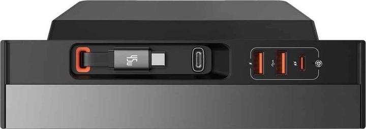 Actual product image Baseus T-Space Series USB-HUB for Tesla Model 3