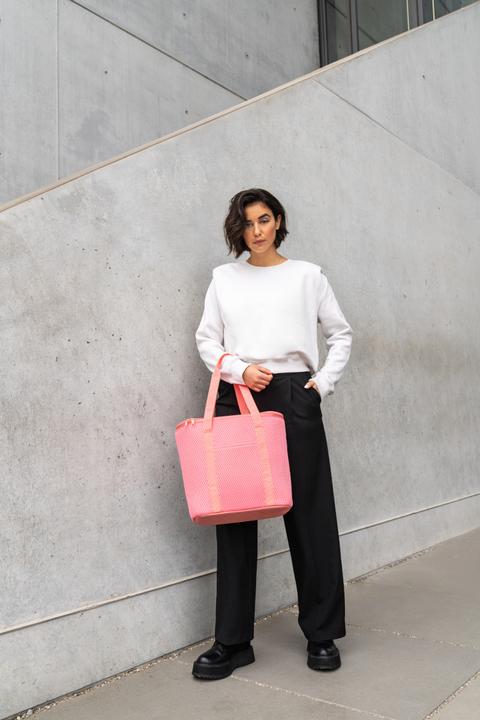 Actual product image reisenthel Einkaufskorb Thermoshopper Mesh Coral