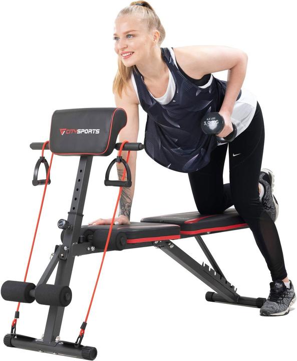 Produktbild Citysports Klappbare Fitnessbank S1-1