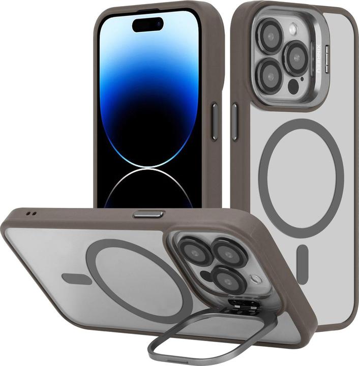 Image du produit Cadorabo Étui pour iPhone 13 PRO MAX compatible avec Magsafe avec protection de l'objectif de l'appareil (Apple iPhone 13 Pro Max)