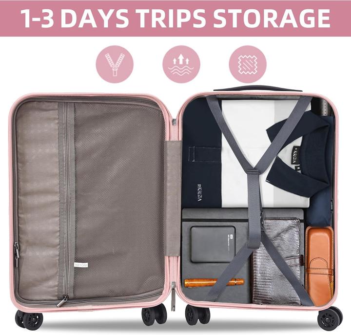 Actual product image TydeCkare Handgepäckkoffer mit Laptopfach (43 l, Hand luggage (up to 50 litres))