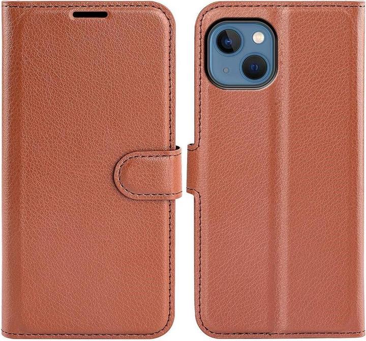 Produktbild Cover-Discount iPhone 14 Plus - Leder Etui Hülle braun (Apple iPhone 14 Plus)