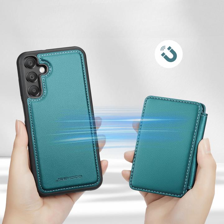 Actual product image Cover-Discount Galaxy A55 - 2-in-1 back cover with credit card holder (Samsung Galaxy A55)