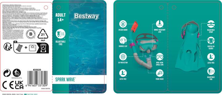 Produktbild Bestway Spark Wave Snorkel Set
