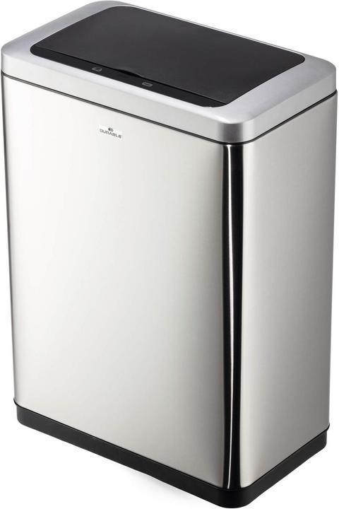 Image du produit Durable Sensor Poubelle NO TOUCH DUO 2x20l argent (40 l)
