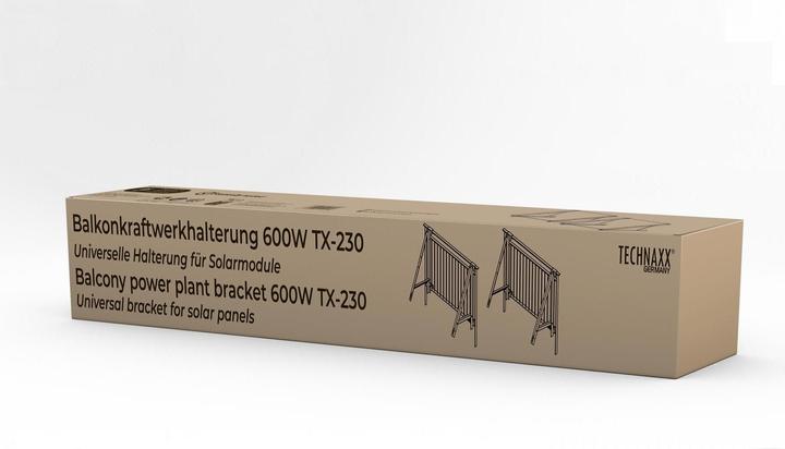 Actual product image Technaxx 5042 TX-230 module holder (Solar system mounting material)